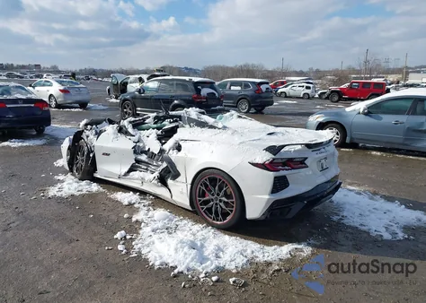 2023 Chevrolet Corvette Stingray Rwd 3Lt from USA, damaged, VIN 1G1YC3D44P5503528